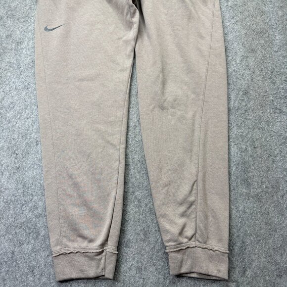 Nike Yoga Jogger Sweatpants Men S Beige 29" Lightweight Tri-Blend THERMA-FIT - Picture 10 of 16